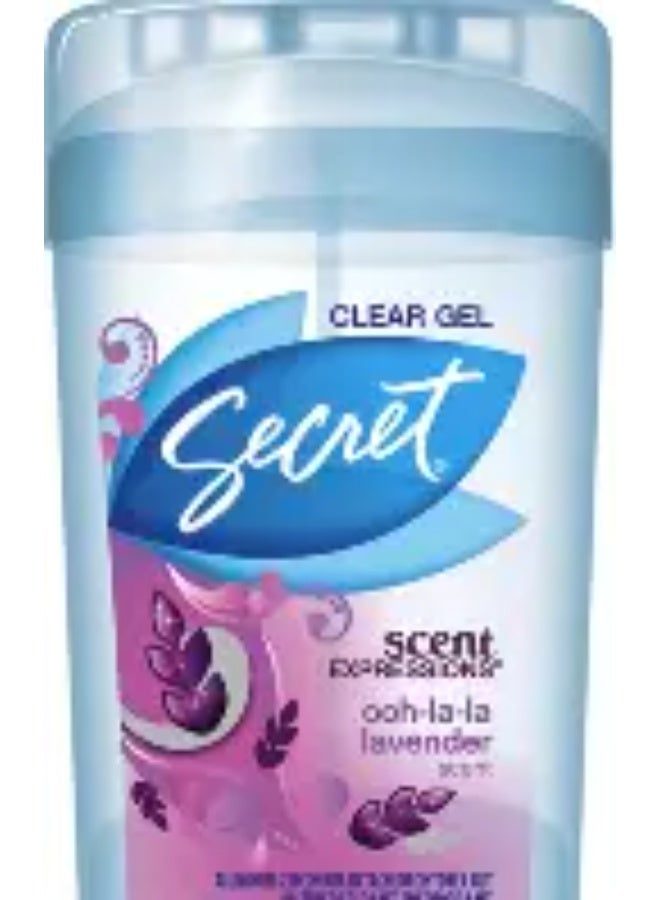 Secret Fresh Gel Antiperspirant Deodorant 48 HR Clear With Lavender - Image 2