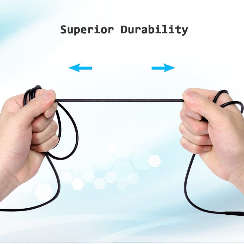 QJYTH Replacement Cable Cord Compatible with SteelSeries Arctis Nova Pro Wired Headset - Image 5