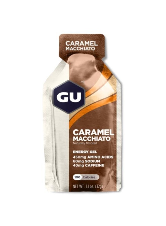 Energy Gel, Caramel Macchiato - Sachet, United States