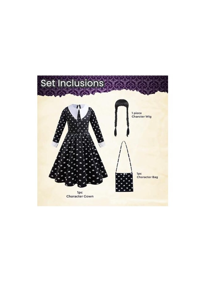 Home Smart Home Smart Dress Costume for Girls black Color Costume with Accessories Ideal Gift for Birthday  - Image 3