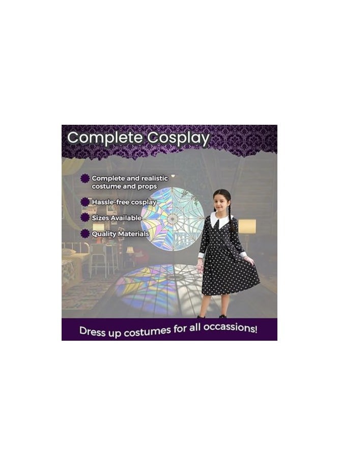 Home Smart Home Smart Dress Costume for Girls black Color Costume with Accessories Ideal Gift for Birthday  - Image 4