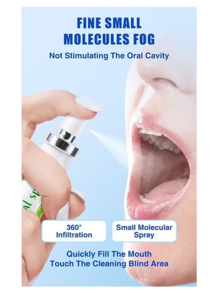 BOAE Multi Effeet Fresh Oral Spray 20ml, Bad Breath Treatment for Adults, Mint Flavor Mouth Freshener, Effective Mouth Spray, Breath Freshener Spray, Oral Care Spray, Mouth Healthy Care - Image 4