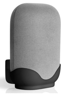 1 Pack White Outlet Nest Audio Wall Mount Holder Stand for Google Speaker,Space Saving & Stable Bracket Shelf in-Built Cable Management System, Easy Fast to Install