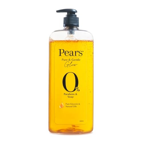 PEARS Pure & Gentle Body Wash, 750 ml, for Soft & Smooth Skin, with 98% Pure Glycerin & Natural Oils, 0% Parabens & Soap, Dermatologically Tested - Image 1