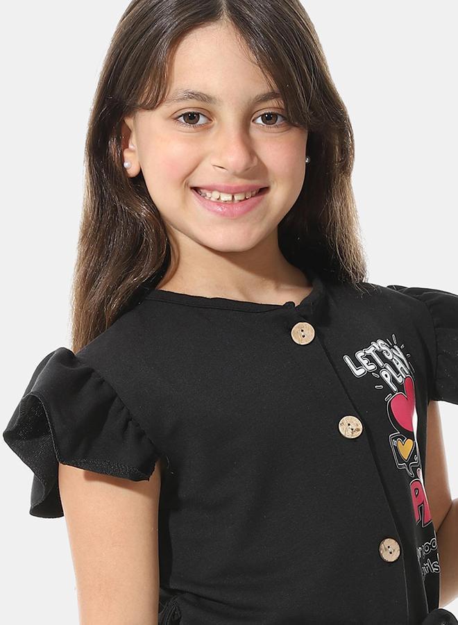 Red Circle فستان مطبوع من الأمام g05 - Image 4