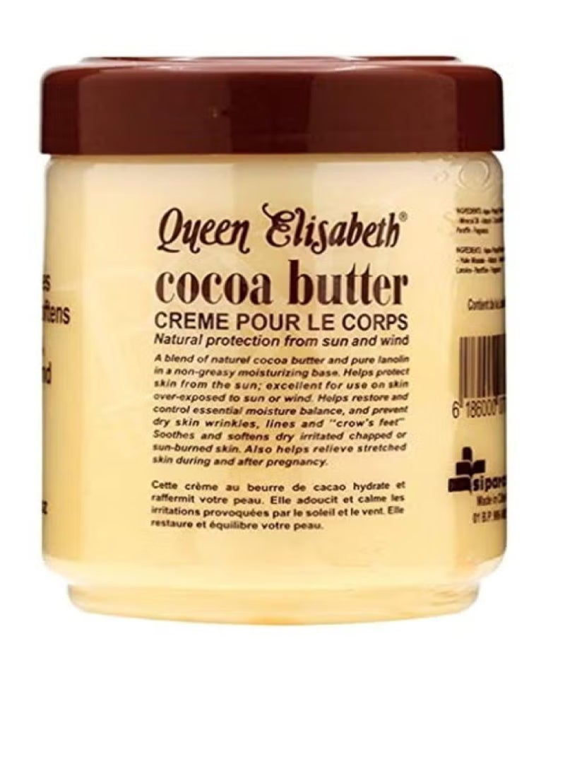Queen Elisabeth Cocoa Butter Hand and Body Cream 125ml - Image 2