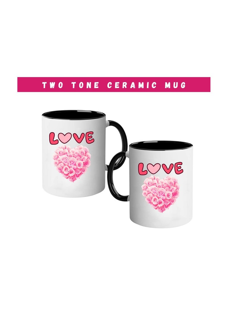 PRINTSHOP4ME - Valentine's Day Coffee Mug–Greeting Card For Your Loved One|Romantic Gift For Him&Her Ceramic Mug For Morning Coffee,Tea Or Hot Chocolate - Image 1