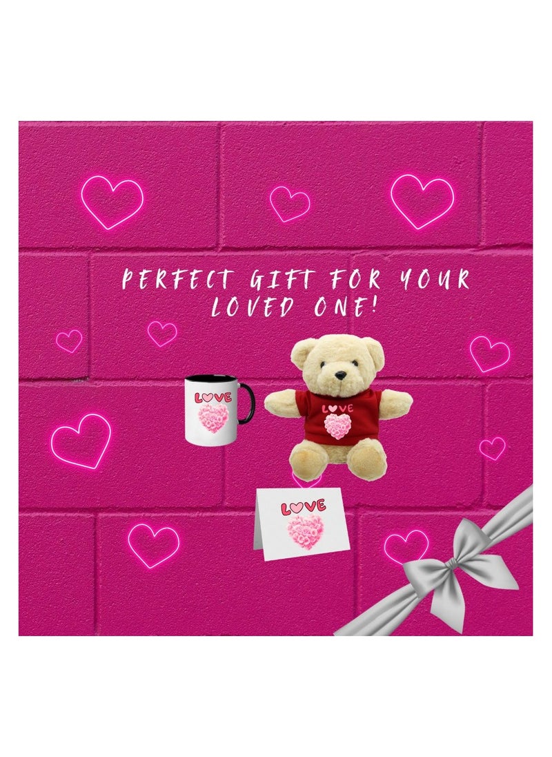 PRINTSHOP4ME - Valentine's Day Coffee Mug–Greeting Card For Your Loved One|Romantic Gift For Him&Her Ceramic Mug For Morning Coffee,Tea Or Hot Chocolate - Image 1
