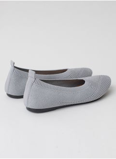 flâneur Flaneur Womens Shoes Flats - Round Toe Ballet Shoes for Women, Walking Casual Shoes, Comfort Grey Womens Flats, Breathable Ladies Shoes, Stylish & Lightweight Footwear for Women  - Image 5