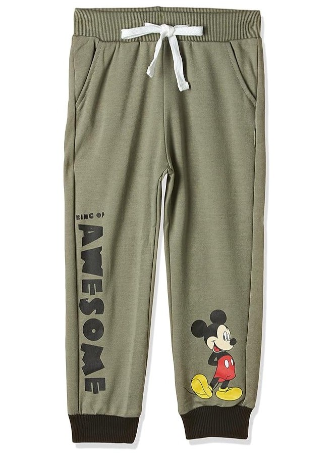 MICKEY MOUSE Mickey mouse jogger for junior boys - green, 2-3 year  - Image 1