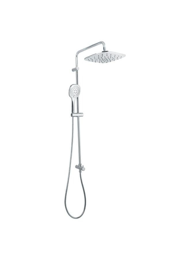 LOFT EMBASSY EXPOSED SQUARE SHOWER COLUMN SET CP 