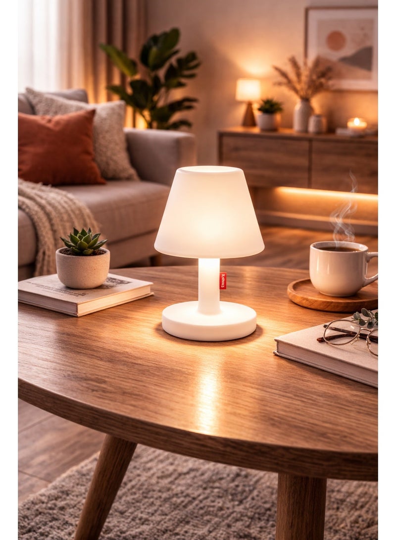 Fatboy Edison the Grand Floor Lamp | Iconic Design | Dimmable | Innovative LED Technology | Including Fixed Plug | Comes with Remote Control | Light Control App | Polyethylene | Cable 8 m | H 90 cm - Image 1