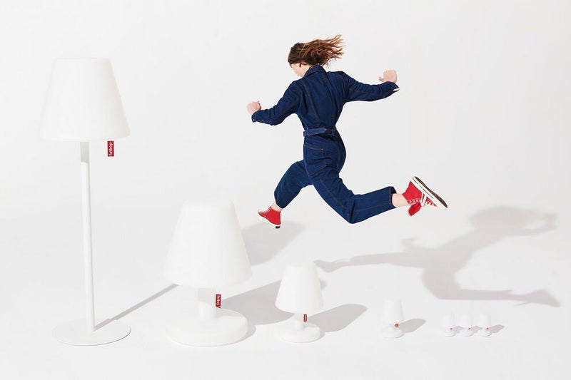 Fatboy Edison the Grand Floor Lamp | Iconic Design | Dimmable | Innovative LED Technology | Including Fixed Plug | Comes with Remote Control | Light Control App | Polyethylene | Cable 8 m | H 90 cm - Image 2