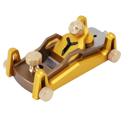 NOENNULL Low Angle Block PlaneAdjustable Precision Hand Planer for Woodworking High Carbon Steel with Fixed Thickness Control - Image 3