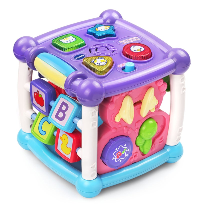 vtech مكعب النشاط للمتعلمين المشغولين من VTech، بنفسجي - Image 1