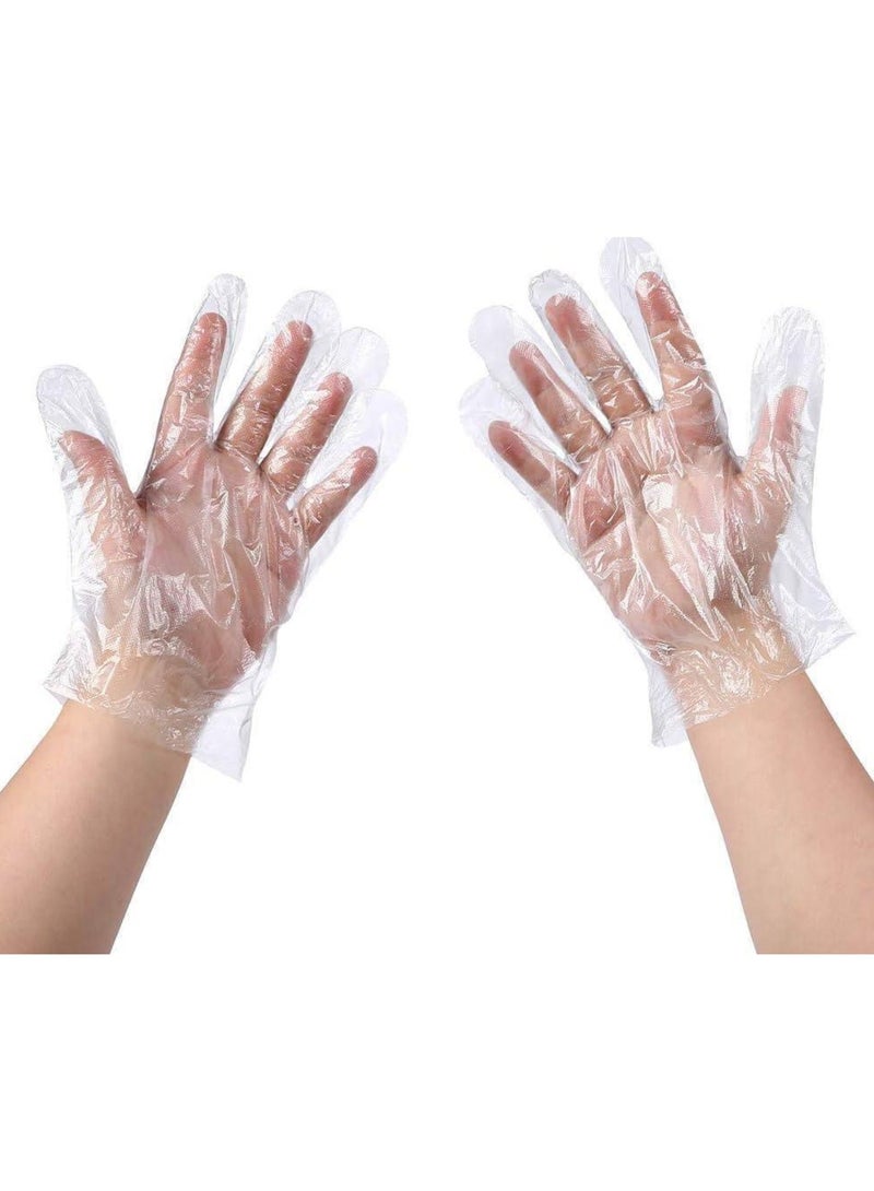 300 قفازات بلاستيكية للاستخدام لمرة واحدة Large - Image 1