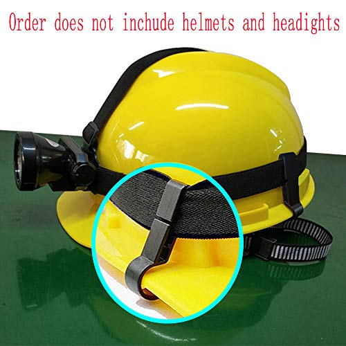 TTSAM 20 PCS Hard Hat Accessories for Headlamp,Headlamp Hook,hard hat Light Clip,Helmet Clip,Hard Hat Clips Easily Mount Headlamp on Narrow-Edged Helmet - Image 2