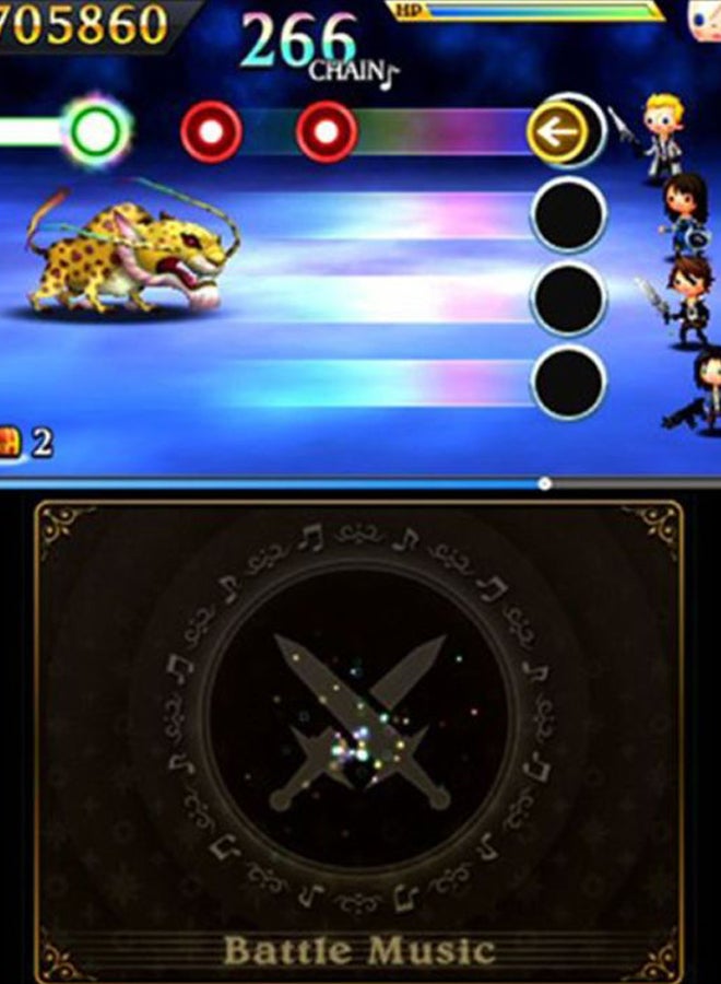Square Enix Theatrhythm Final Fantasy Curtain Call (Intl Version) - Music & Dancing - nintendo_3ds - Image 2
