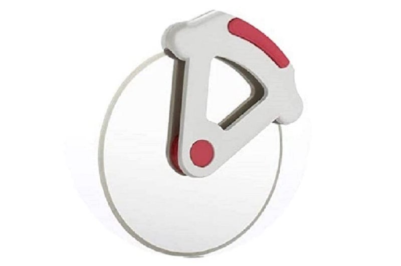 MOBDESK Pizza Cutter, Sharp Rotating Blade for Pizza, Stainless Steel & Apple Cutter with 8 Blades Fruit Slicer Kitchen Accessories Ultra-Sharp,Fruit Cutter Wheel Pizza Cutter for Kitchen(O-985) - Image 5