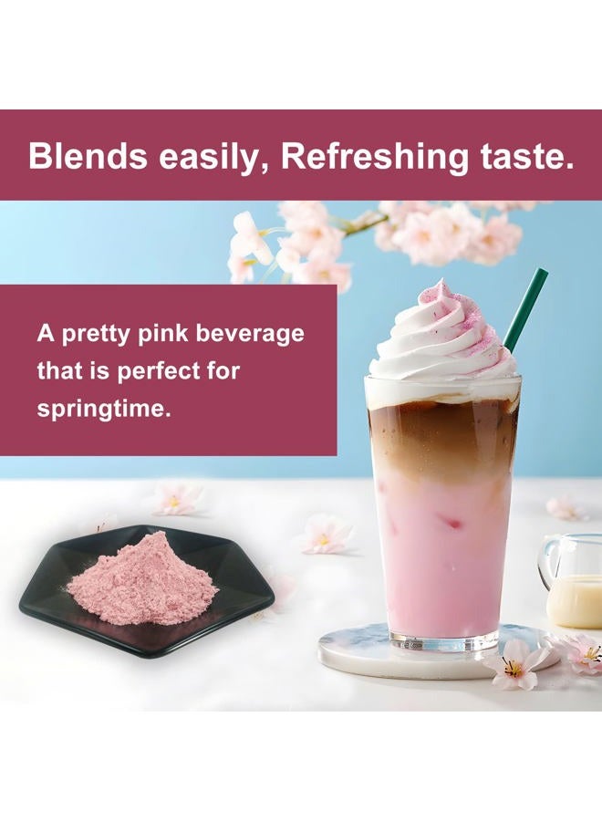 GRELIM Sakura Powder Premium Original Cherry Blossom Powder for Baking,Made in Kanagawa Great for Springtime Beverage, 4.23 Oz - Image 5