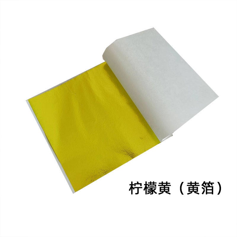 Manufacturer Gold Foil Paper, Frost-Resistant And Non-Cracking Buddha Statue Furniture, El Decoration Stickers, Gold Foil Crafts, Painting Color Foil - Image 1