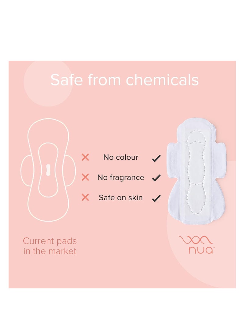 نوا فوط صحية فائقة الأمان للنساء | 30 وسادة رقيقة للغاية | التدفق الثقيل XL + | آمن على البشرة | خال من السموم وخالي من الطفح الجلدي | غير معطر | ظهر أوسع بنسبة 50٪ | مانعة للتسرب | صنع آمنا - Image 3