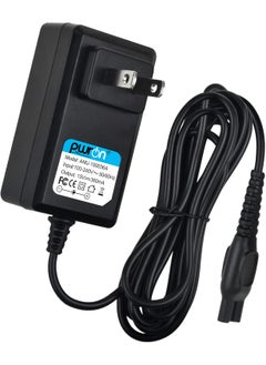 Pwron PwrON Philips Razor Charger, 15V 5.4W AC DC Adapter (6.6ft) Fits for Philips Norelco HQ8505/8500X Shaver Razor HQ RQ QC QT at PT XL HS Series, HQ6070 AT810 PT720 RQ1250 S5000 7867XL QT4050 YS524 