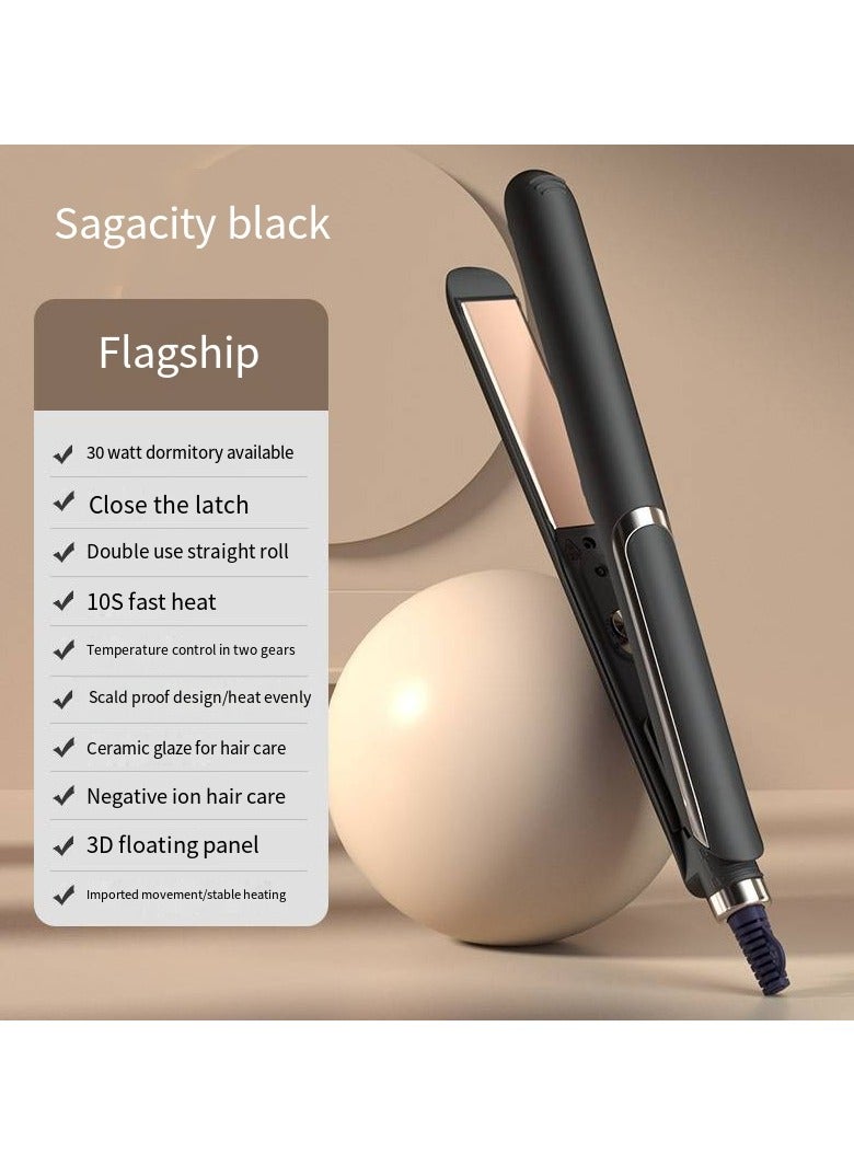 general 2-in-1 Ionic Hair Straightener & Curling Iron – Dual Styling with Ceramic Plates - Image 1