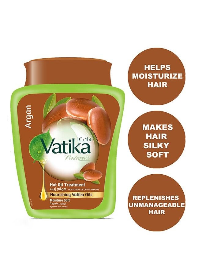 Vatika Naturals - Vatika Naturals Hammam Zaith Hot Oil Treatment | Enriched with Moroccan Argan Oil |  For Intense Moisturization & Soft Hair - 500 kg - Image 1