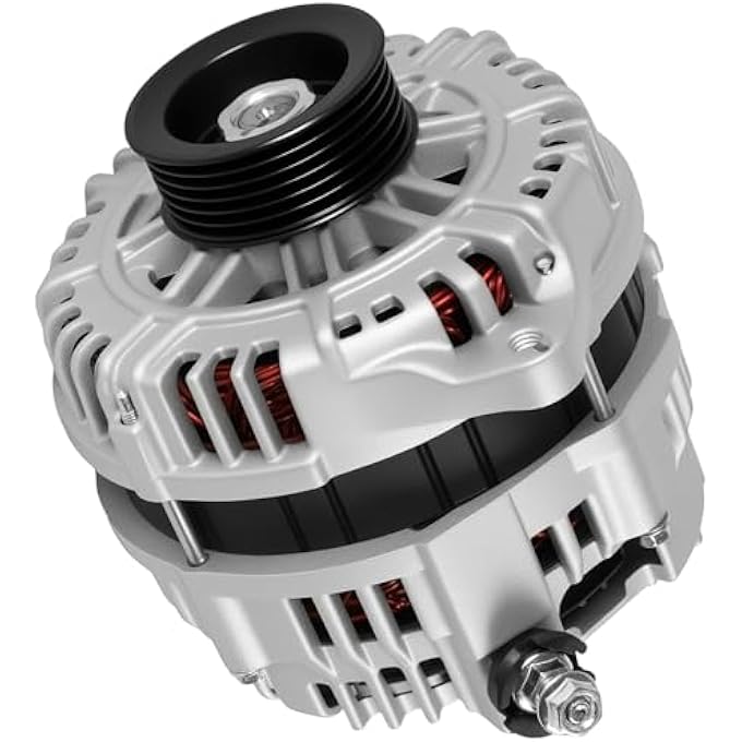 YOMALL Alternator 13826 110Amp 6PK for 1998-2000 I30 3.0L, for 1995-2000 Maxima 3.0L & 2002-2003 Maxima 3.5L, for 2002-2004 I35 3.5L, for 2003-2007 Murano 3.5L Vehicle Alternator 13826N 23100-0L701 - Image 1