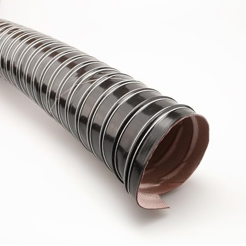 AC PERFORMANCE 3" ID Automotive Silicone Flexible Brake Cooling Air Ducting Induction Intake Pipe Hose, Length 1 Meter (3.3 Feet), Black - Image 2
