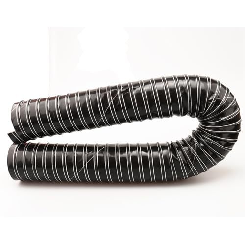 AC PERFORMANCE 3" ID Automotive Silicone Flexible Brake Cooling Air Ducting Induction Intake Pipe Hose, Length 1 Meter (3.3 Feet), Black - Image 4