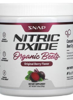 SNAP SUPPLEMENTS Nitric Oxide Organic Beets Original Berry 8.8 oz (250 g) 