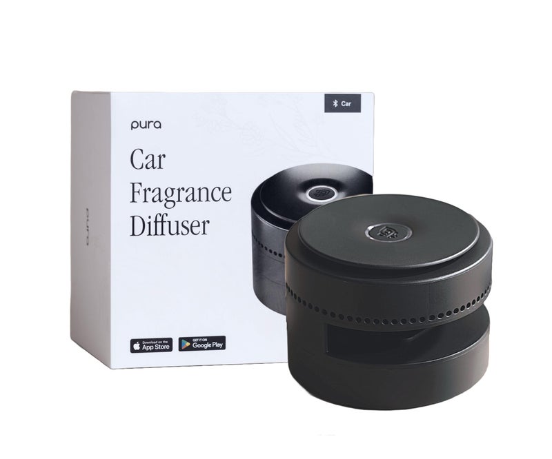 Pura Car Diffuser - Smart Car Aroma Diffuser with USB-C Cable for Luxury Fragrances - Auto Start & Start - Adjustable Fragrance Intensity - Fragrances Sold Separately - Image 1