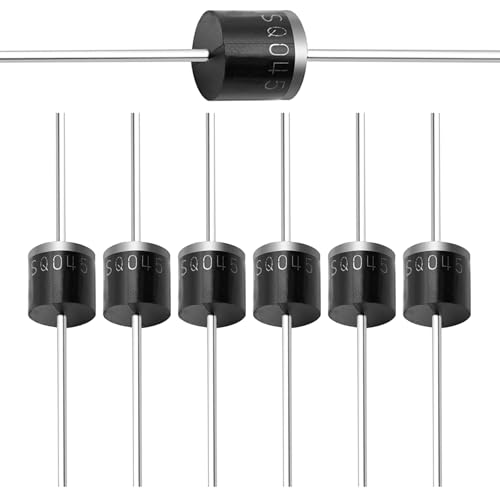 Chanzon 15SQ045 Schottky Diodes 15A 45V R-6 Axial 15 Amp 45 Volt for Solar Cell Panel (Pack of 20 Pieces) - Image 1
