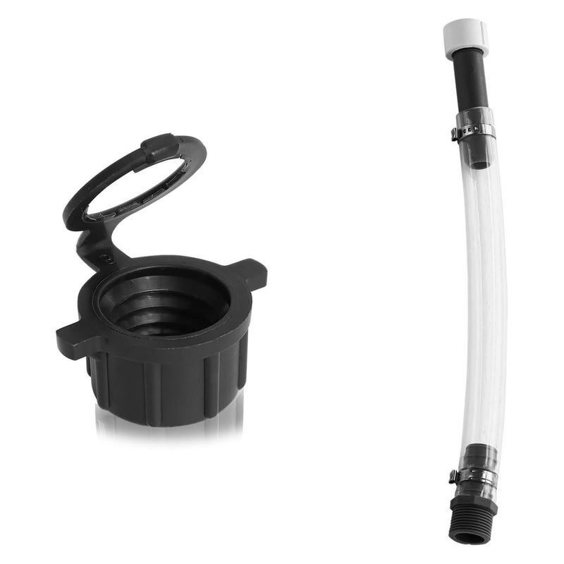 Mapleza Racing Fuel Filler Jug Hose and 3045 Vent Caps Replacement Gas Can Hose Suitable for Vp jug 55 Gallon and Gas Can