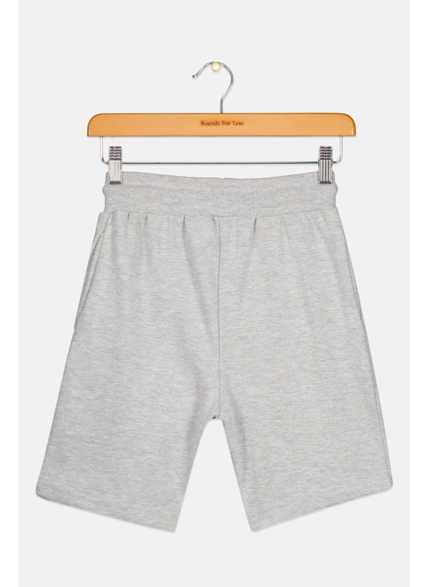 Kids Boys Brand Logo Basic Shorts, Grey - pzsku/ZA5090D3D71BAC32A55C4Z/45/_/1738160568/14267f62-768c-462d-b5d2-7e3d7ac6c2bb