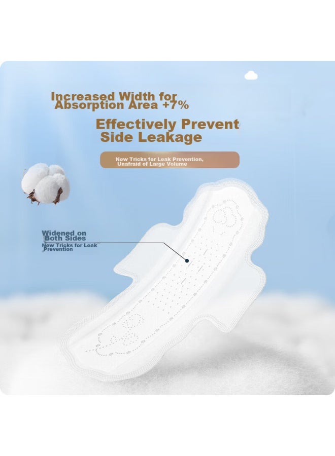 Space 7 Qidukongian Tianshan Cotton, Ultra-thin Pure Cotton Night Use 290mm Sanitary Napkins 15 Pieces - Image 2