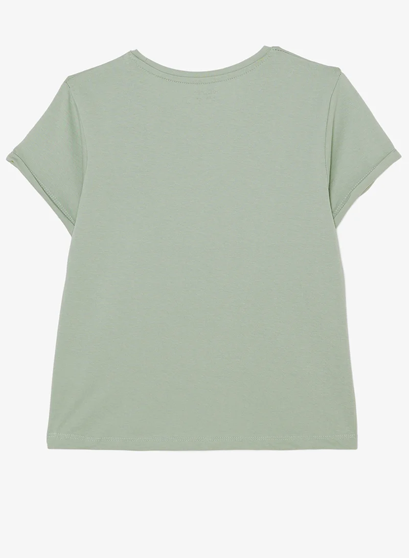 Ripples Girls Regular Fit Tee