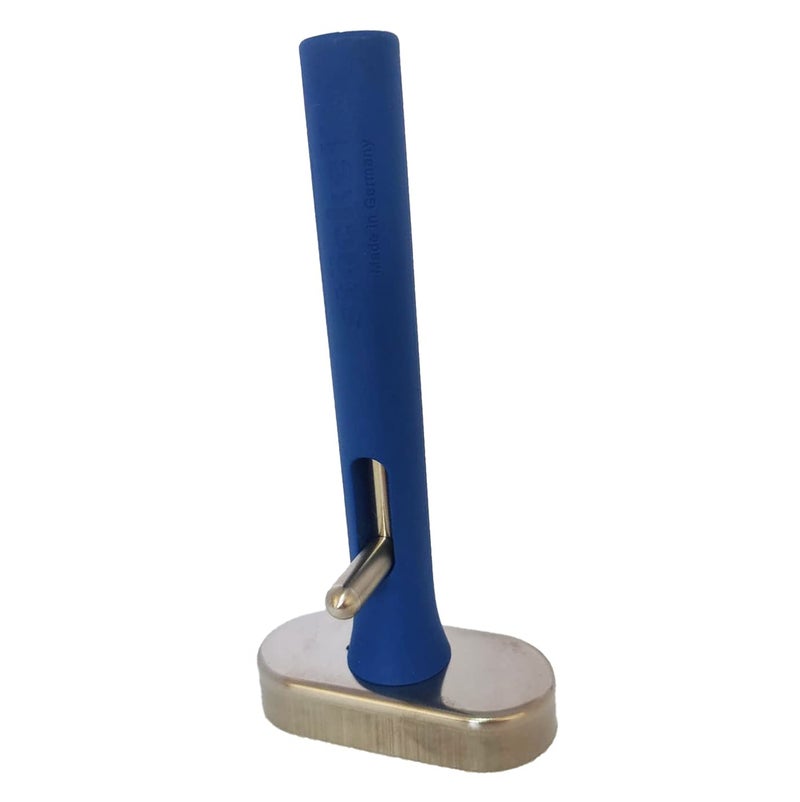 StÃ¶ckel Falafel Maker Stainless steel 18/10, Oval Bowl, Blue Plastic Handle, Demountable for Easy Cleaning - Image 2