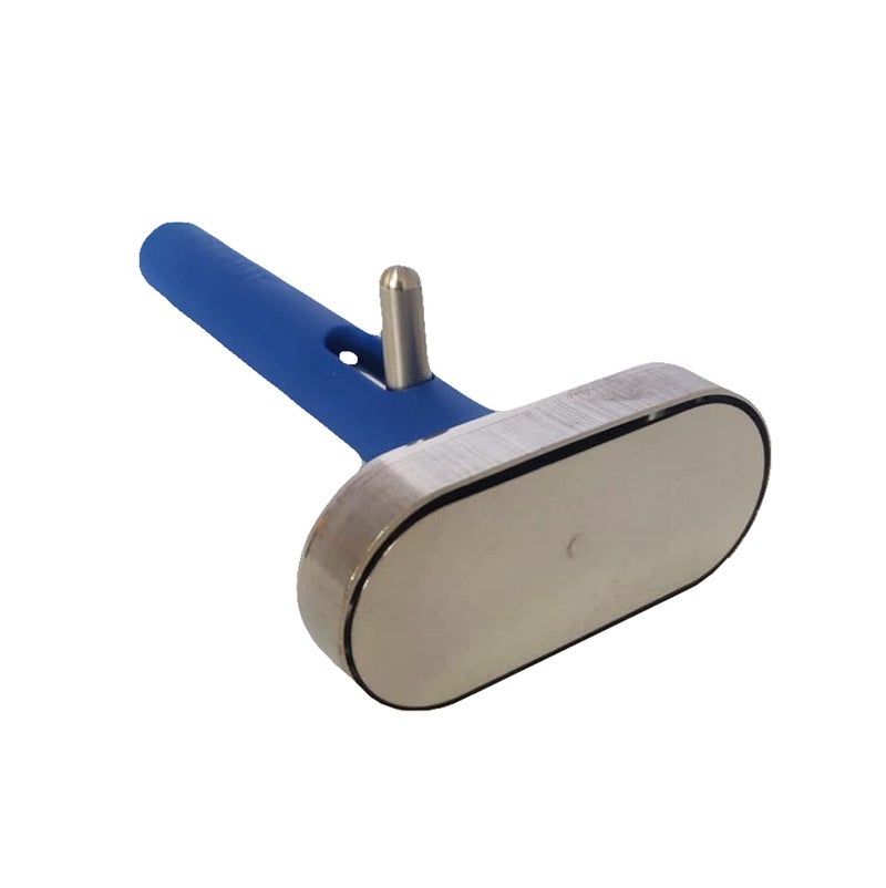 StÃ¶ckel Falafel Maker Stainless steel 18/10, Oval Bowl, Blue Plastic Handle, Demountable for Easy Cleaning - Image 3