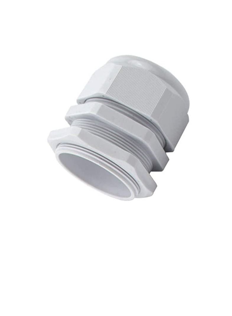 Armoured Cable Gland Kit for Outdoor Sockets and Junction Boxes & Industrial Use with Lock Nut PVC Shroud and Earth Tag (32L, A2) - Image 3