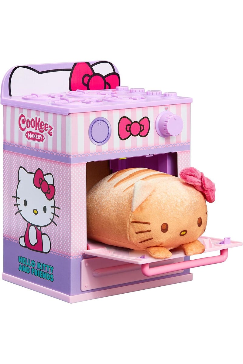 Cookeez Makery Hello Kitty & Friends Oven - Mix & Make a Scented Interactive Plush - Image 1