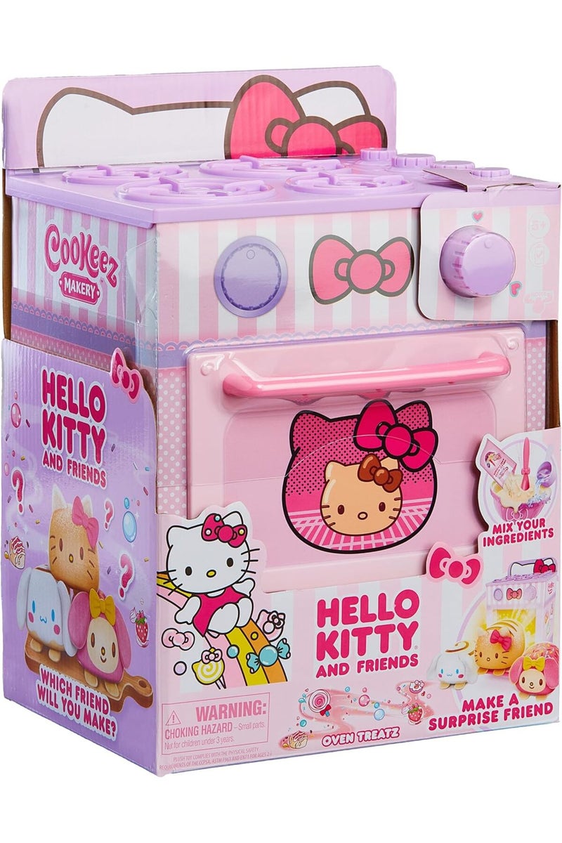 Cookeez Makery Hello Kitty & Friends Oven - Mix & Make a Scented Interactive Plush - Image 3