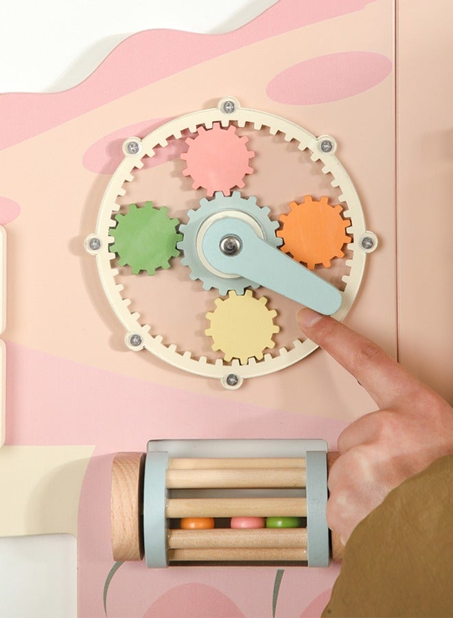 جساي تويز شكل التمساح المثير للاهتمام الخشب التعليم المبكر لعبة مجلس، ابدأ رحلة من الاكتشاف - Image 5