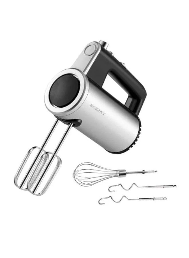 sokany SK-02017 Stainless Steel Hand Mixer/Blender 3 IN 1 - 5Speed\800W  - Image 1