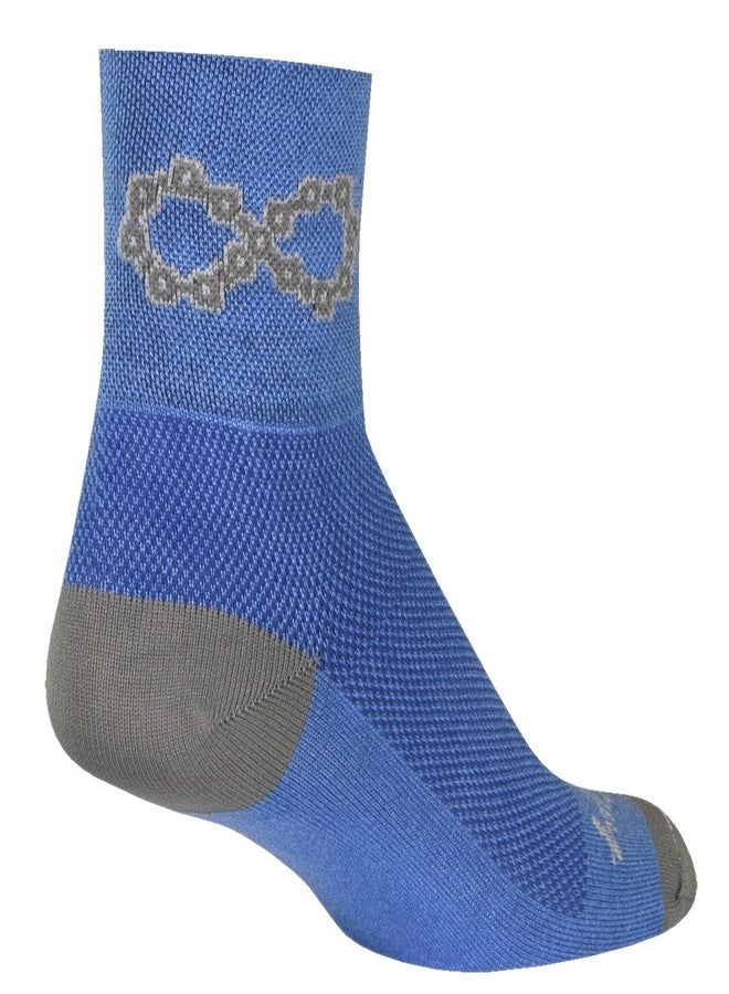 SockGuy, Infinite, Classic Sock, Sporty and Stylish, 3 Inches - Large/X Large