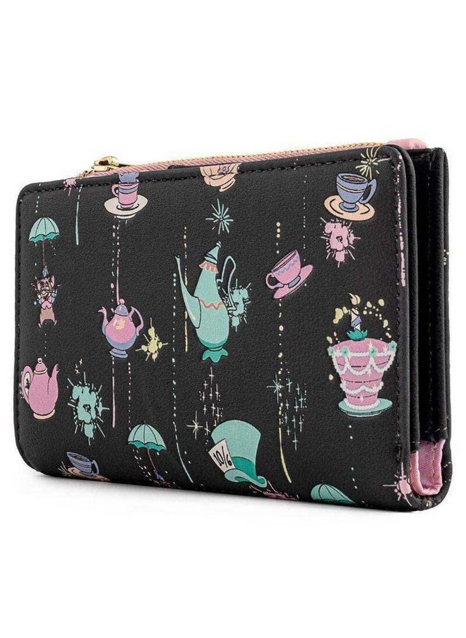 Loungefly - Disney Alice In Wonderland A Very Merry Unbirthday To You Wallet - Image 1