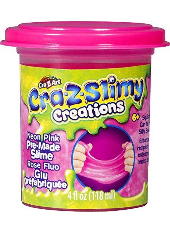 Cra-Z-Art - Crazslimy Premade Single Cans Slime 4 Oz (1) Can Random Color - Image 1