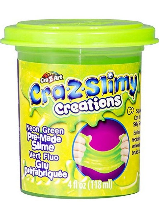 Cra-Z-Art - Crazslimy Premade Single Cans Slime 4 Oz (1) Can Random Color - Image 1